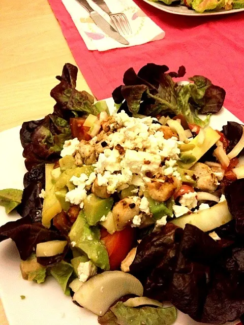 Snapdishの料理写真:Salade composée|Marina Lesauvageさん