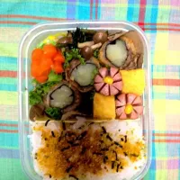 Snapdishの料理写真:☆豚ポテト巻フライ弁当☆|ムンさん