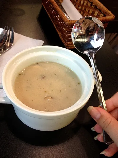 Mushroom soup.|mariaさん