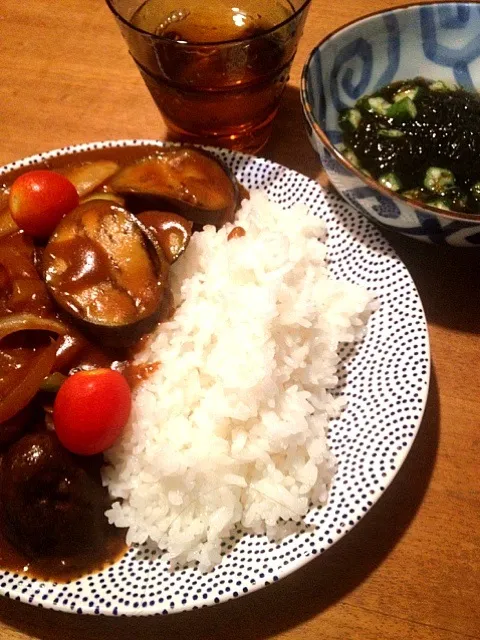 今年最後？の夏野菜カレー|maki kosakaさん