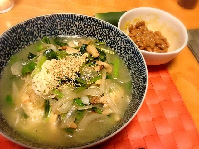 豪華インスタント塩ラーメン|りえさん