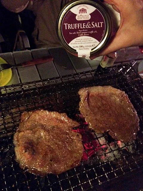 Snapdishの料理写真:Rump with truffle salt|Junya Tanakaさん