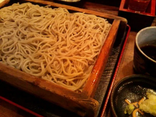 新宿三丁目、へぎそば昆のへぎそば。|きたむら さやかさん