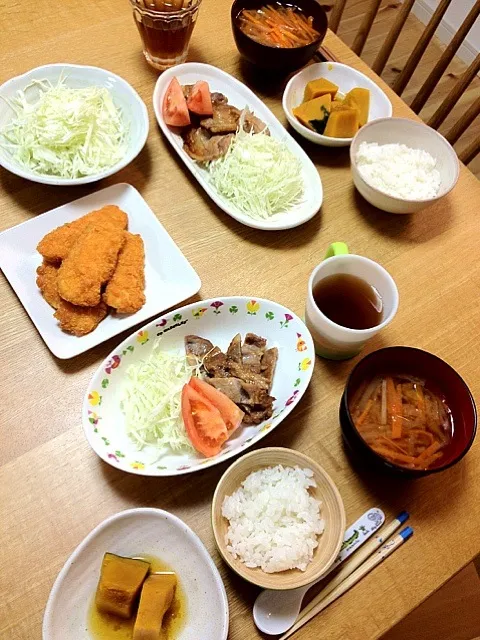 Snapdishの料理写真:生姜焼き 晩ご飯|やすこさん