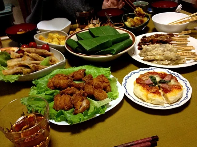 たくさんの食べ物たち|ももさん