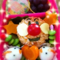 キャラ弁 アンパンマン|まにさん