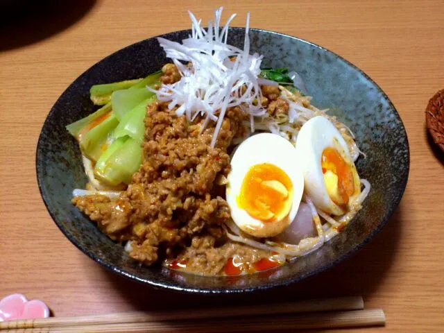 冷やし担々麺|ありもとかなさん