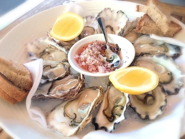 Snapdishの料理写真:Oyster from Merimbula(NSW)|口美庵女将 http://ameblo.jp/kuchimi2/さん