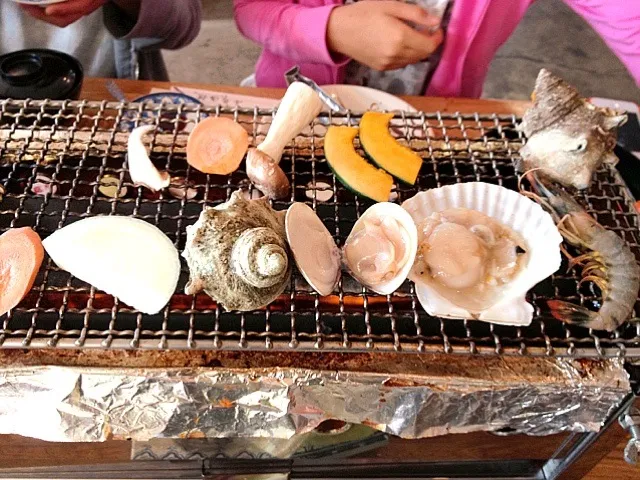 Snapdishの料理写真:浜焼き🐚|麻希さん