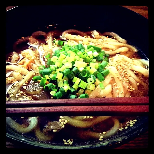 牛丼の汁うどん|tomoccoさん