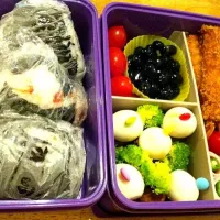 運動会のお弁当 again|まにさん