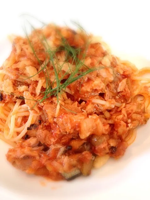 蟹パスタ🍝|美朱さん