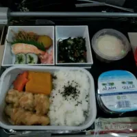 Snapdishの料理写真:機内食|naomiさん