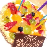 誕生日ケーキ|くみさん