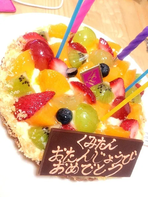 誕生日ケーキ|くみさん