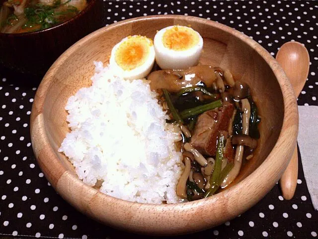 角煮丼|あきこ。さん