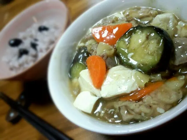 パパ特製和風カレーあんとじ|せあさん