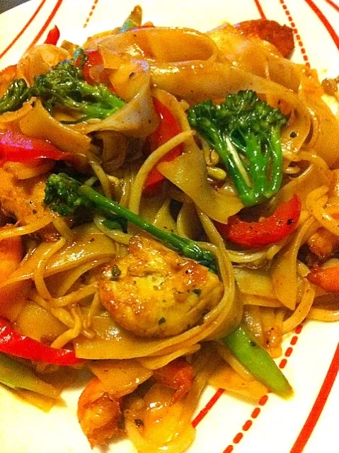 home made pad thai :) yummy♥|tomomi tawaraさん