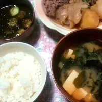 今日は肉じゃがだよ|こよさん