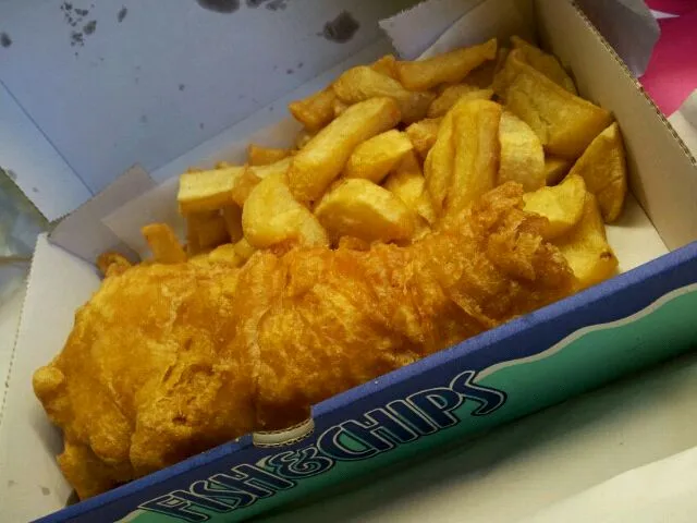 traditional fish and chips!!|karenyuenさん