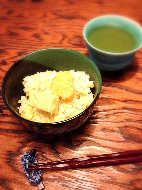 サツマイモと餅粟ごはん|彩さん