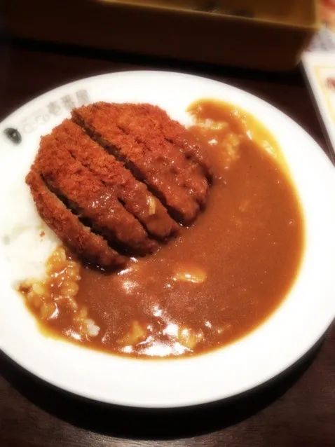 Snapdishの料理写真:ハーフメンチカツカレー|まなさん