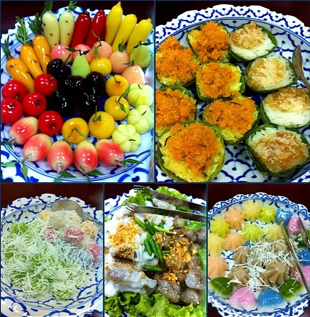 Traditional Thai Sweet & Savory Snacks|nicky tangさん