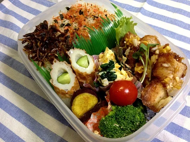 お弁当★油淋鶏とか…|おでこさん