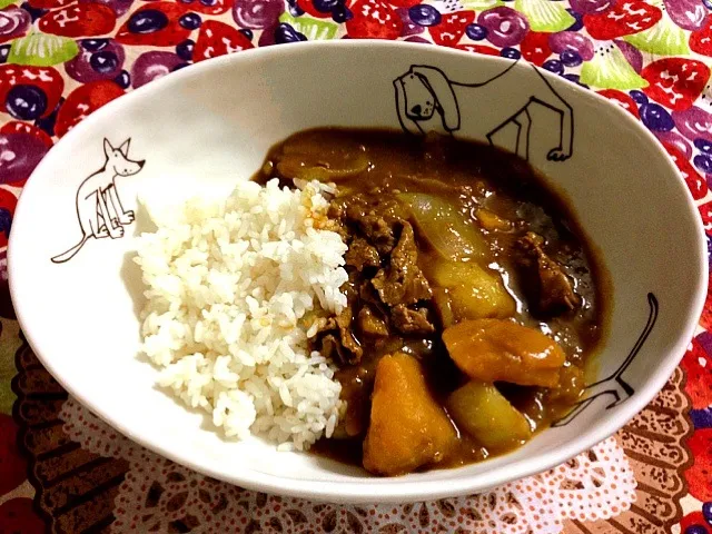 かぼちゃたっぷりカレー|ちびさん