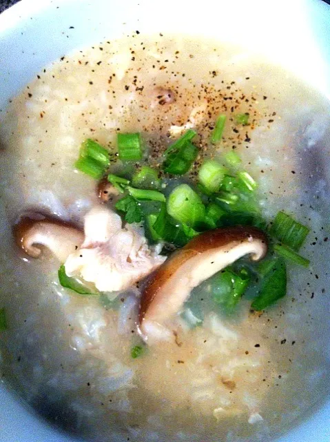 Chicken & Shitake Congee|trina phamさん