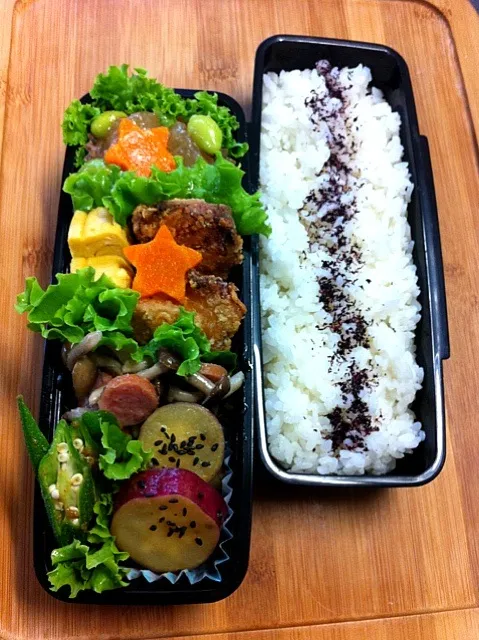 Snapdishの料理写真:今日のパパのお弁当(´･_･`)|＊みお＊さん