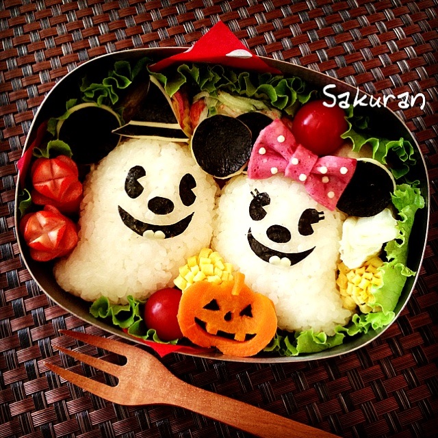 ディズニー画像ランド トップ100 キャラ弁 ハロウィン ディズニー