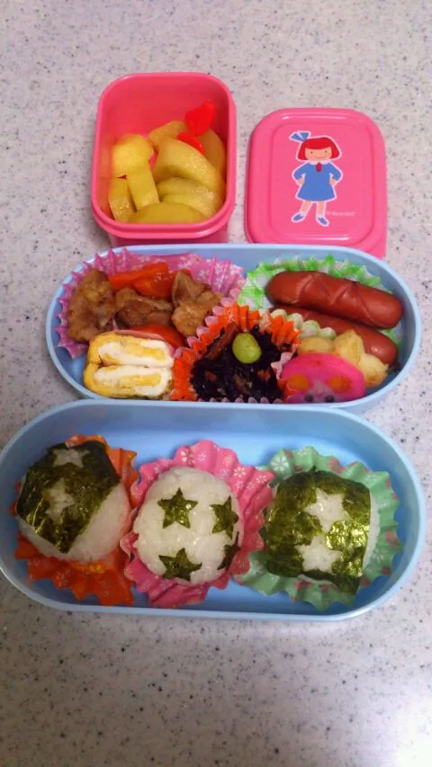 Snapdishの料理写真:幼稚園のお弁当♪|ともさん