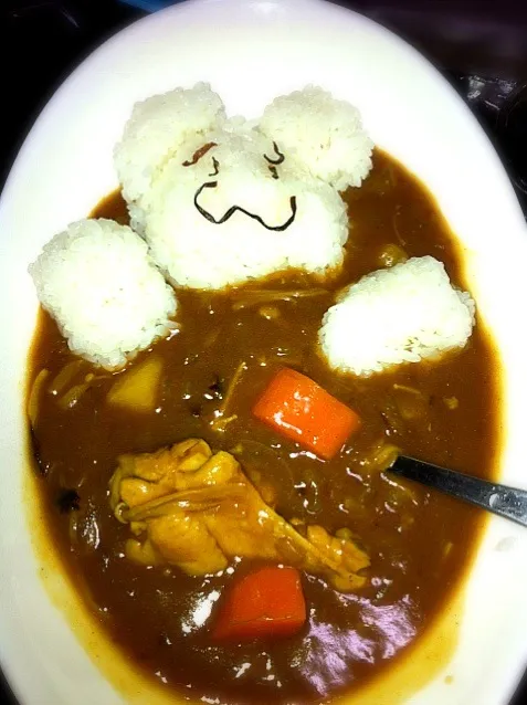 クマさんチキンカレー|かおりんさん