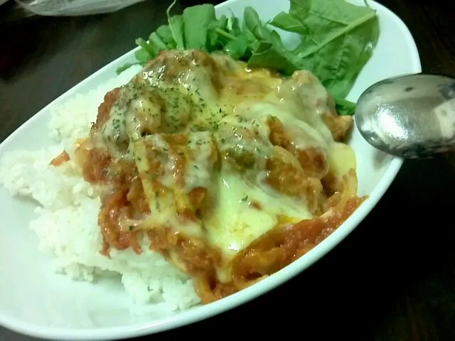 チキンのトマト煮BOWL|まさきさん