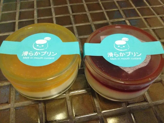 passion fruit pudding, strawberry pudding @ custard no4 terminal21|Tunaさん