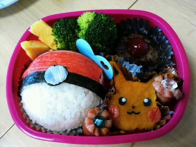 Snapdishの料理写真:ポケモン弁当|chieさん