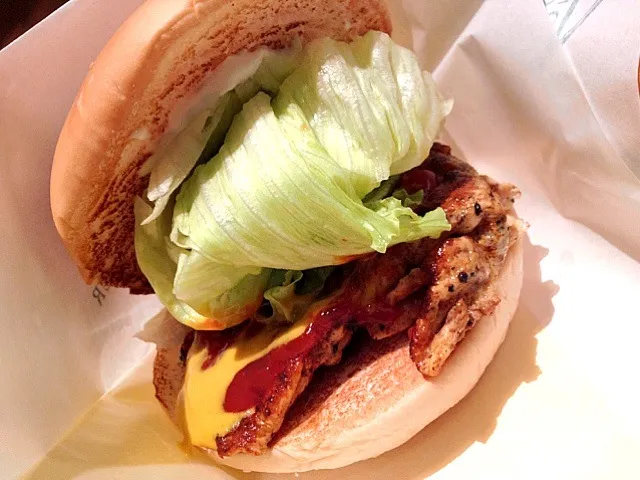 Bacon omelette burger|prissyさん