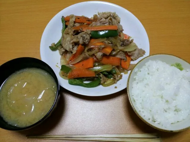 Snapdishの料理写真:肉野菜炒め|Takumi Takagiさん