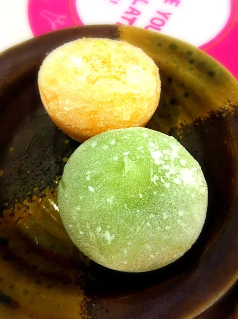 Mango & Green Tea Mochi Ice Cream|AnnSeobieさん