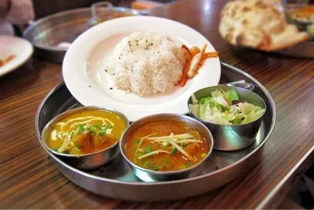 Indian curry set|Everyday eat a curry.さん