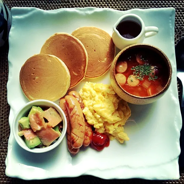 Snapdishの料理写真:Good morning(๑˙ᗨ˙๑)♡|sachieさん