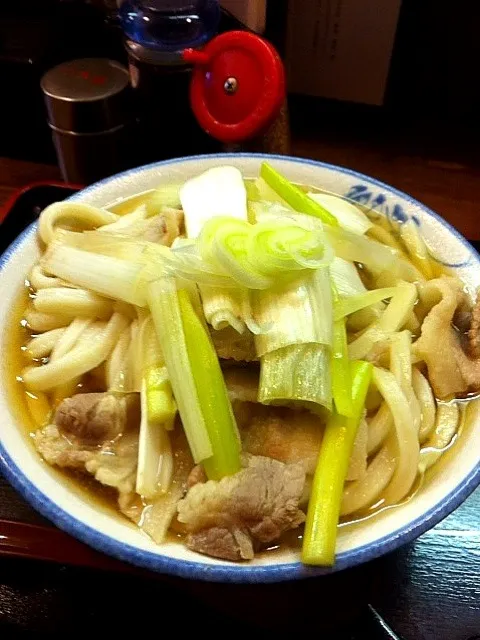 肉なんばんうどん大盛り|yoooochanさん