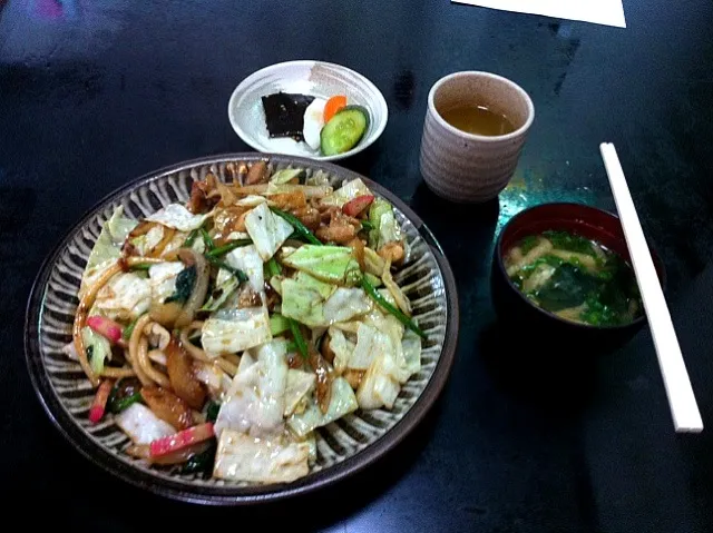 皿焼きうどん|片田江 知彦さん