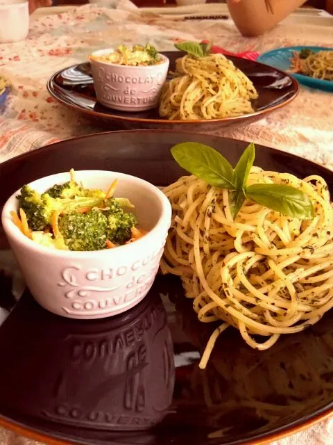 パン教室…パンが焼けるまでパスタランチ、。|まゆさん