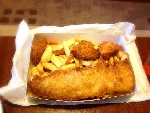 Fish& chips|kazuko Tsujiさん