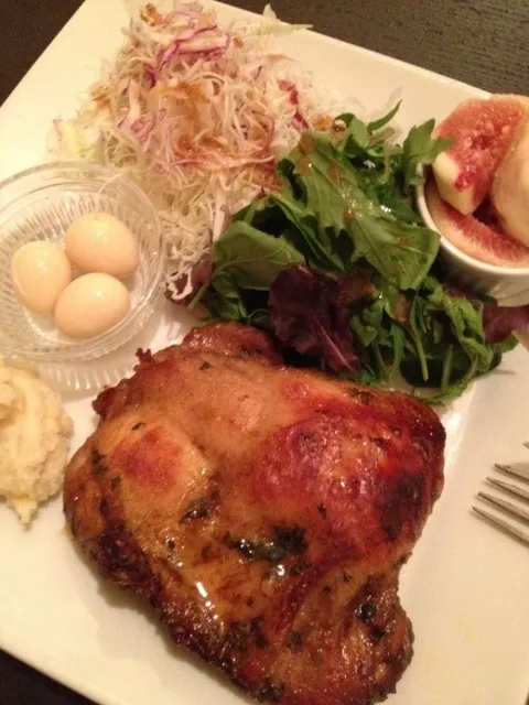 今日のプレート、タイカレーチキン|マユマユさん