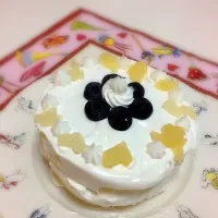 パパの手作りケーキ⭐|よりこさん