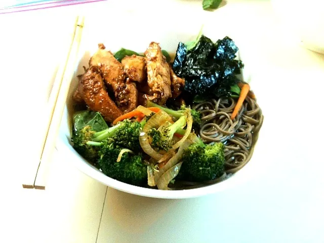 Teriyaki chicken soba|Lee Annさん