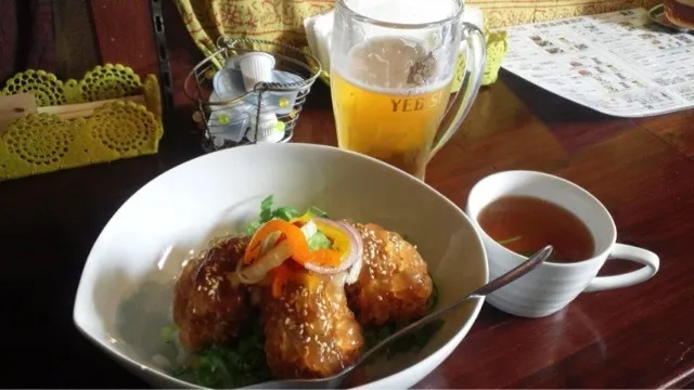 松島駅前 松島牡蠣カキ丼だよ(#^.^#)|ジローさん